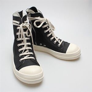 Rick Owens DRKSHDW Ramones Black/Cream Size 42